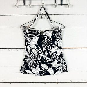 Lands end halterneck tankini top